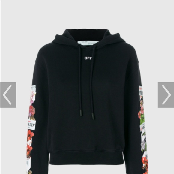 OFF-WHITE flower hoodie⚡️⚡️ - Picture 6 of 9